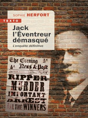 cover image of Jack l'éventreur démasqué